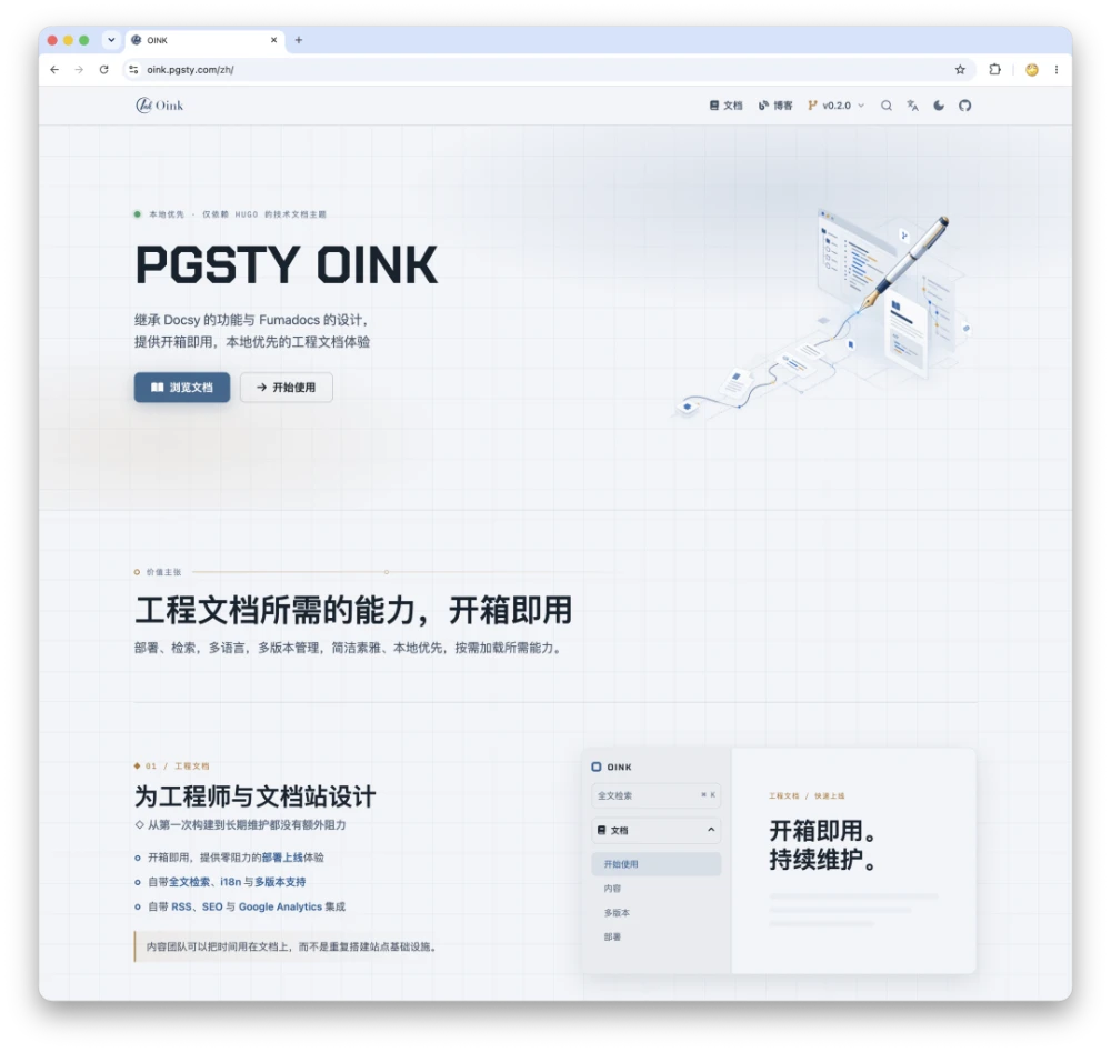OINK project homepage