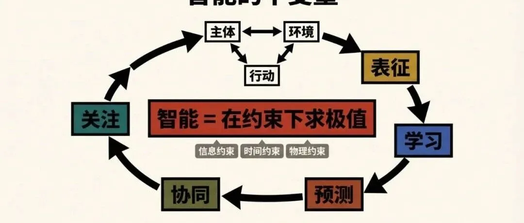 智能的骨架:关注、表征、学习、预测与协同