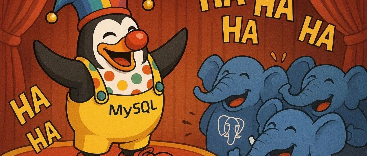 PG被黑慢MySQL 360倍,这次我真忍不了