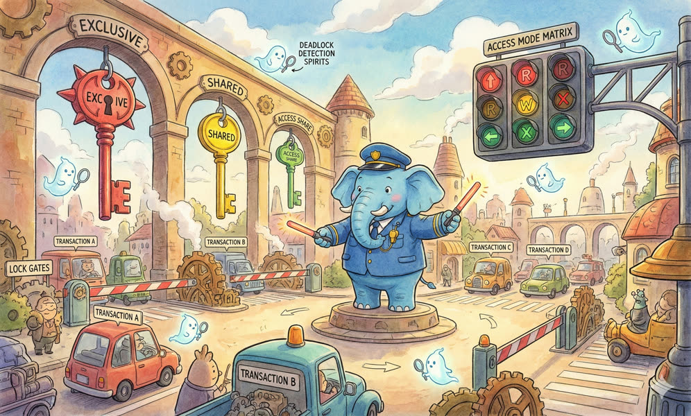 Locks in PostgreSQL